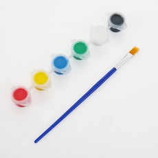 부활절계란꾸미기 부활절 부활절달걀꾸미기 DIY 어린이 수제 시뮬레이션 플라스틱 껍질 손, 3ml 6 색 페인트 펜