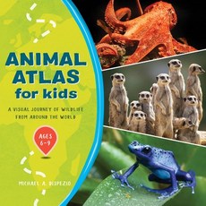 (영문도서) Animal Atlas for Kids: A Visual Journey of Wildlife from Around the World Hardcover, Rockridge Press, English, 9781638786290
