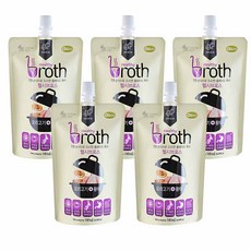 헬시브로스 강아지 영양식 황태육수오리고기 180ml x5, 5개