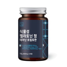 자연바름 식물성 멜라토닌 2mg 함유 엘 테아닌 트립토판, 1개, 30정