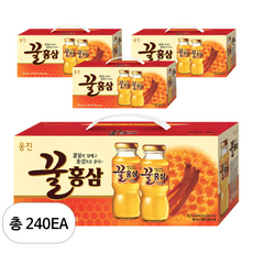 웅진 꿀홍삼 음료, 180ml, 240개