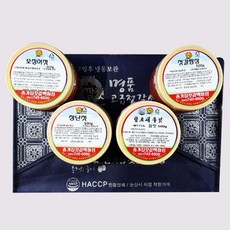 종가집젓갈 알뜰형 4종 선물세트(500gx4종), 1개, 500g