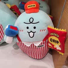  카카오프렌즈 편의점 알바 죠르디 인형 인형쿠션, 혼합색상 