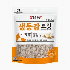 참좋은간식 생동감 트릿 1cm 동결건조간식, 300g, 1개