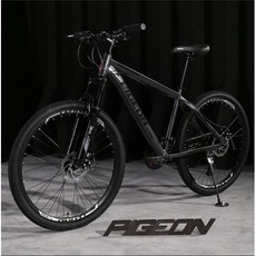 바이크스시티 경량 Mtb 자전거 비행 비둘기 알루미늄 프레임 고탄소강 산악 21 인치 24 27 26 275