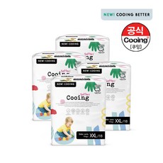쿠잉기저귀 베러 팬티형 여름기저귀 점보 18매 4팩(14kg~), 18, 4