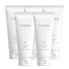 코리아나 발효 화이트 폼 클렌징, 5개, 150ml