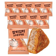 한우물 참치김치 구운주먹밥 100g, 10개