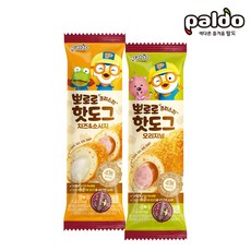 팔도 뽀로로 핫도그 오리지날75g*10개+치즈75g*10개, 20개