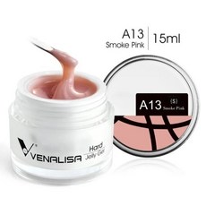 PG언리쉬드 다반 언리쉬드 건담 15ml Venalisa 젤리 익스텐션 네일 UV 건설 젤 프렌치 글리터 폴리 네일 젤 클리어 내추럴 카모플라주 컬러 파이버 바니시, A13S 15ml