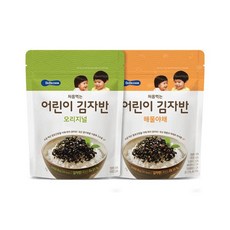 [베베쿡]처음먹는 어린이 김자반 오리지널 해물야채 5봉, 02_해물야채 5봉, 25g, 5개