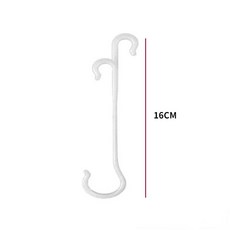 토마토 지지 J 후크 식물 야채 클립 과일 무리가 끼거나 떨어지는 것을 방지 13 cm 16cm, [00] 200Pcs, [00] 16CM J Hooks, 1개