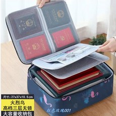 여권지갑 수납케이스 신제품 가정용 여권 다용도 수납가방 출생 서류철 매치하기좋은 수납공간많음 남녀