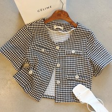 트위드여름자켓