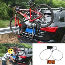 승용차자전거캐리어 카니발자전거캐리어 차량용 자전거캐리어 제너럴 모터스 상단 후면 장착, 펀치 프리, 캐리지 나사 M8 90 2 세트 너트 포함