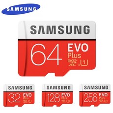 SAMSUNG EVO + Micro SD 32G SDHC 80 메가바이트/초 등급 Class10 메모리 카드 C10 UHS I TF/SD 카드 Trans Flash SDXC 6, 1개, 32GB U1  R95MBs, 단일