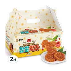 고소한 찹쌀약과 호정가 전통과자 선물세트 40p 2개 1.4kg