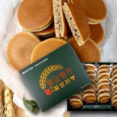 [황금명가] 국내산 경주찰보리빵 30개입 선물세트, 25g,