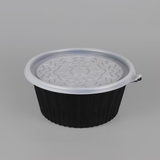 해장국 삼계탕 195파이 1420ml SW 칼국수 대 검정 세트, 300개, 1개