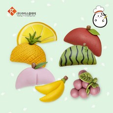 라이스클레이 쌀이랑놀자 과일반달떡 10인세트