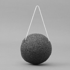 리올 뷰티숍 곤약 스펀지 (블랙), 기본