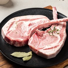 듬직한우 1+등급 숙성한돈 돈마호크 개당250g~350g(냉장), 10개, 300g