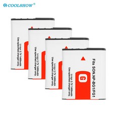 NP BG1 Npbg1 배터리 1400mah 소니 DSC H50 DSC H55 DSC H3 DSC H7 DSC H9 DSC H10 DSC H20 DSC W100 DSC WX1, 1개, CHINA, 4PCS Battery