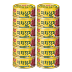 동원 [동원] 야채참치 150g 통조림/참치캔, 12개