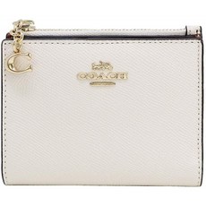 [코치]COACH지갑 때 지갑 두번 접어 콤팩트 미니 가죽 SNAP CARD CASE아웃렛 F73867[병행 수입품]