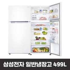 삼성전자 냉장고 RT50T6035WW 499L 방문설치, Snow White