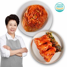 [소문난 배윤자] 일품 포기김치 5kg+총각김치 3kg, 상세 설명 참조