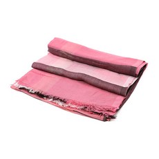 [Burberry]버버리 18SS 로즈핑크 체크 모달 캐시미어 실크 스카프 3969234 ROSE PINK/스크래치