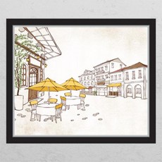 유럽카페거리시트지