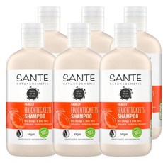 산테 페밀리 망고 알로에 베라 샴푸, 6개, 250ml
