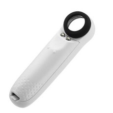 휴대용 LED 조명 확대경 포켓 돋보기 보석 검사용 휴대용 조명 확대경 40X, 1개, 1) White
