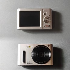 디지털 카메라 HD 휴대용 똑딱이, 실버 64G(5800만 화소 20필터)