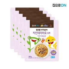 집으로ON 핑크퐁 치킨데리마요 듬뿍 어린이볶음밥, 5개, 180g