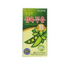 삼육두유 달콤한 두유 B, 190ml, 16개