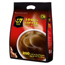 G7 퓨어블랙 원두커피믹스, 2g, 200개입, 1개