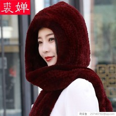 마스케라밍크모자