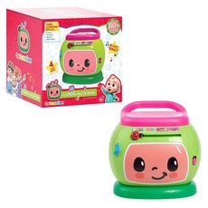 Cocomelon Learning Melon 드럼 인터랙티브 조명 및 사운드 학습 및 교육 Just Play 공식 라이선스 아동용 장난감 18개월 103820, 1개
