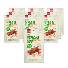 맛있닭 닭가슴살 육포 30g 10팩, 01_닭가슴살 육포 오리지널 10팩