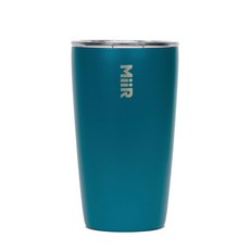 MiiR 미르 베큠 인슐레이티드 텀블러(슬라이드뚜껑), 12온스(354ml)-블루그린