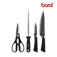 보랄 다용도 주방 칼 세트 4종 BR-DS400ST, 1개