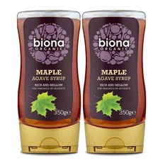 Biona 메이플 아가베 시럽, 350g, 2개