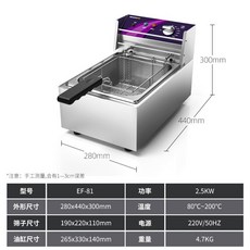 전기튀김기2구
