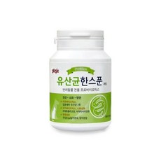  유산균 한스푼 강아지 고양이 겸용 영양제 60g + 영양죽 1팩 