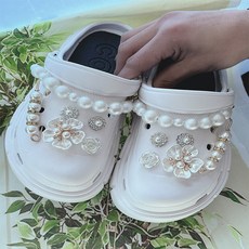 신발진주장식소품