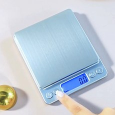 정밀 저울 1kg 측정 단위 0.1g 교정 기능 수량 측정, 1개