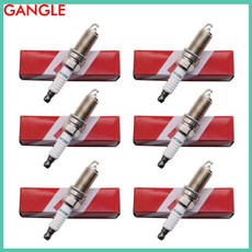 6PCS 더블 이리듐 점화 플러그 세트 긴 수명 OEM 90919-01249 FK20HBR11 렉서스 GS350 IS250 IS350 GS450H 도요타 크라운 마크 X II, (6PCS) 90919-01249